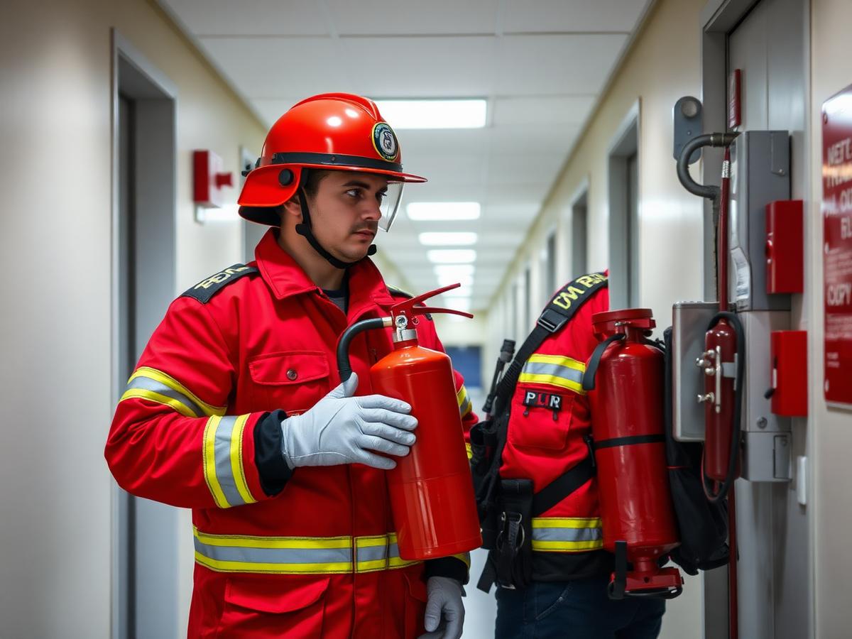 Bombeiro civil e prevenção